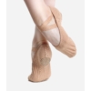 Kép 1/3 - So Danca elasztikus csepptalpú gyakorló balett cipő - testszínű