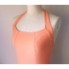 Kép 2/5 - Wear Moi VICKY nyakpántos női dressz - barackszínű