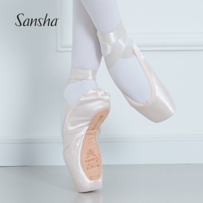 Sansha 202 Récital spicc cipő - fehér