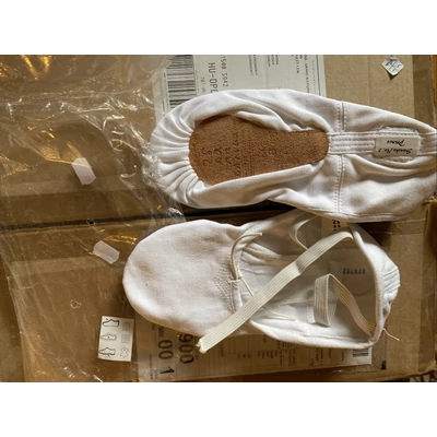 Sansha Prince féltalpú gyakorló cipő, fehér - RAKTÁRON