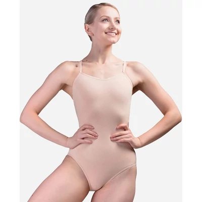 So Danca bézs testszínű női dressz, body