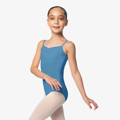 So Danca STEFFI spagettipántos gyermek dressz - pávakék