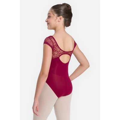 So Danca csipkés gyermek dressz - burgundi