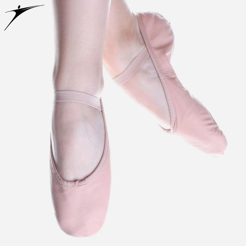 So Danca piskóta talpú bőr gyakorló cipő - pink