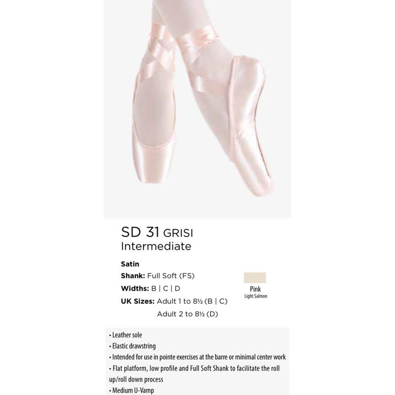 So Danca GRISI spicc cipő