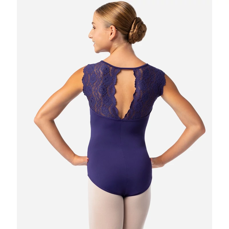 So Danca Marcelle csipkés női dressz - midnight blue