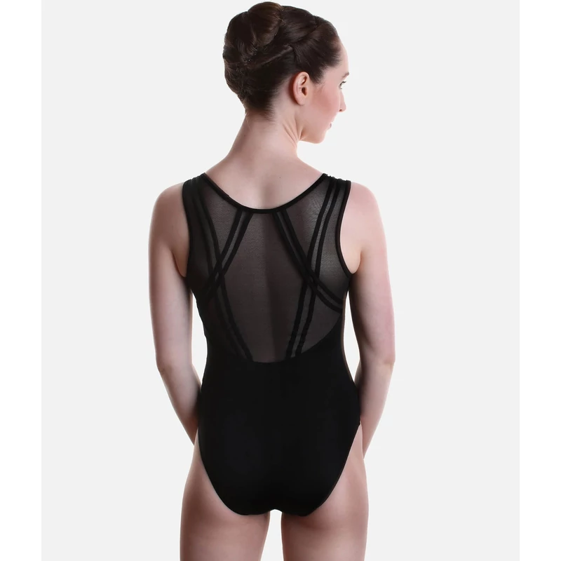 So Danca POLINA tüllbetétes női dressz - fekete