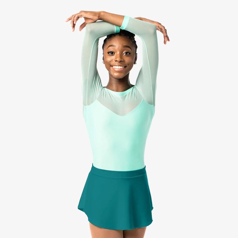 So Danca Yasmin elasztikus derekú repertoár szoknya - tropic green
